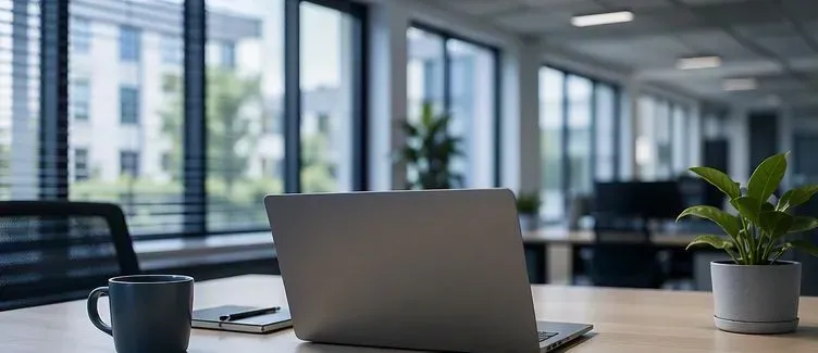 IT-consultant en ondernemer werken samen achter een laptop op kantoor